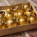 58 | Shiny Brite | Santa Land Coby Glass Ball Ornaments | Indented | Mica