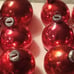 58 | Shiny Brite | Santa Land Coby Glass Ball Ornaments | Indented | Mica