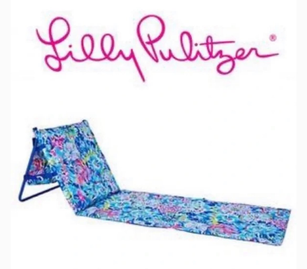 New Lilly Pulitzer beach chair/mat