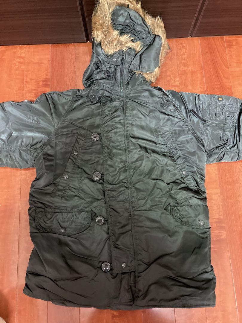 Rare beautiful item ALPHA military jacket mods coat N-3B