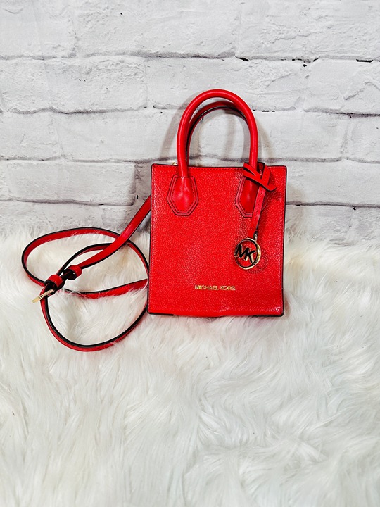 Michael Kors red crossbody bags