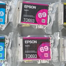 Epson 69 T069520 Color Inkjet Cartridge Pack Cyan, Magenta & Yellow X2