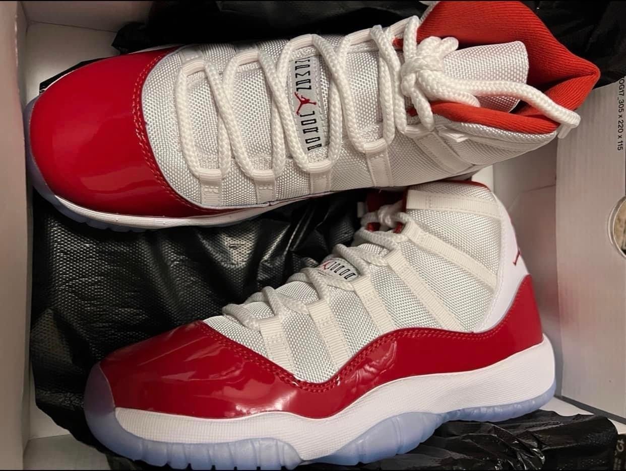 Jordan 11 cherry red