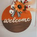 Fall Welcome Sign