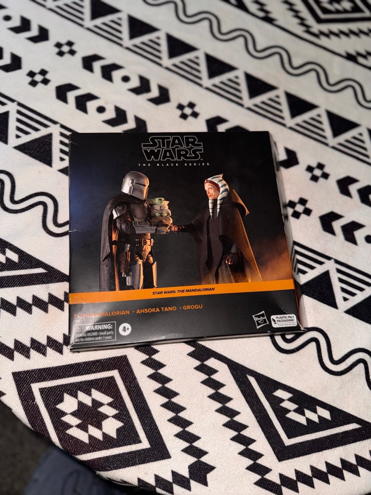 Hasbro Star Wars Black Series The Mandalorian, Ahsoka Tano, Grogu set UNOPENED