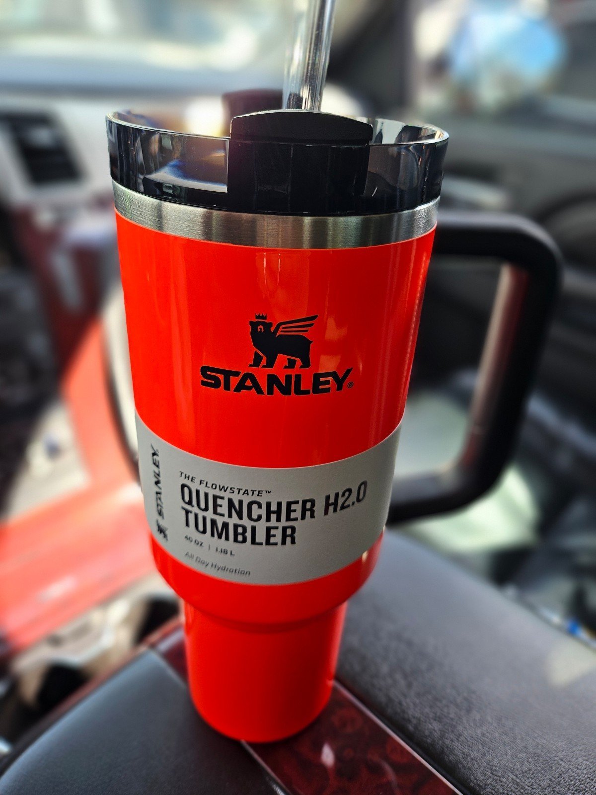 Stanley neon orange