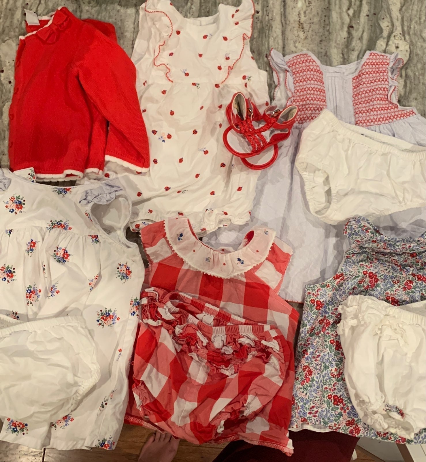 Janie and Jack bundle 18-24M (no shoes no ladybug)