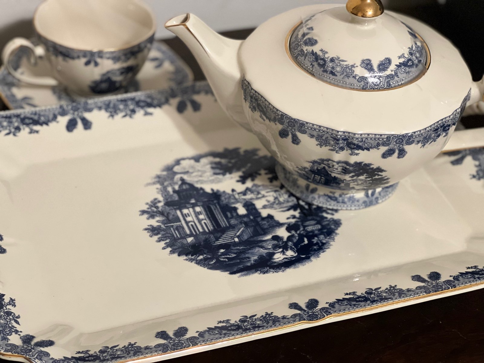 Collector’s China Tea Set - detail