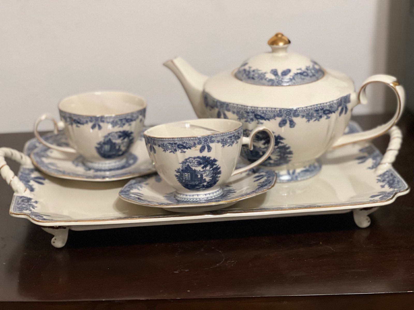 Collector’s China Tea Set - detail
