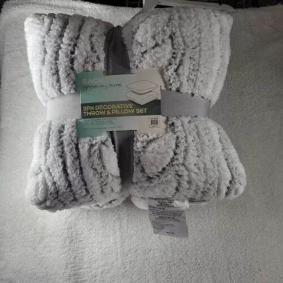 Gray And White Comfy NWT