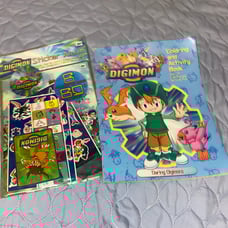 Digimon stickers Album coloring book