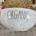 Rae Dunn “Organic” XL Colander/ Strainer Bowl Double Handle HTF Piece 10.75”