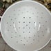 Rae Dunn “Organic” XL Colander/ Strainer Bowl Double Handle HTF Piece 10.75”