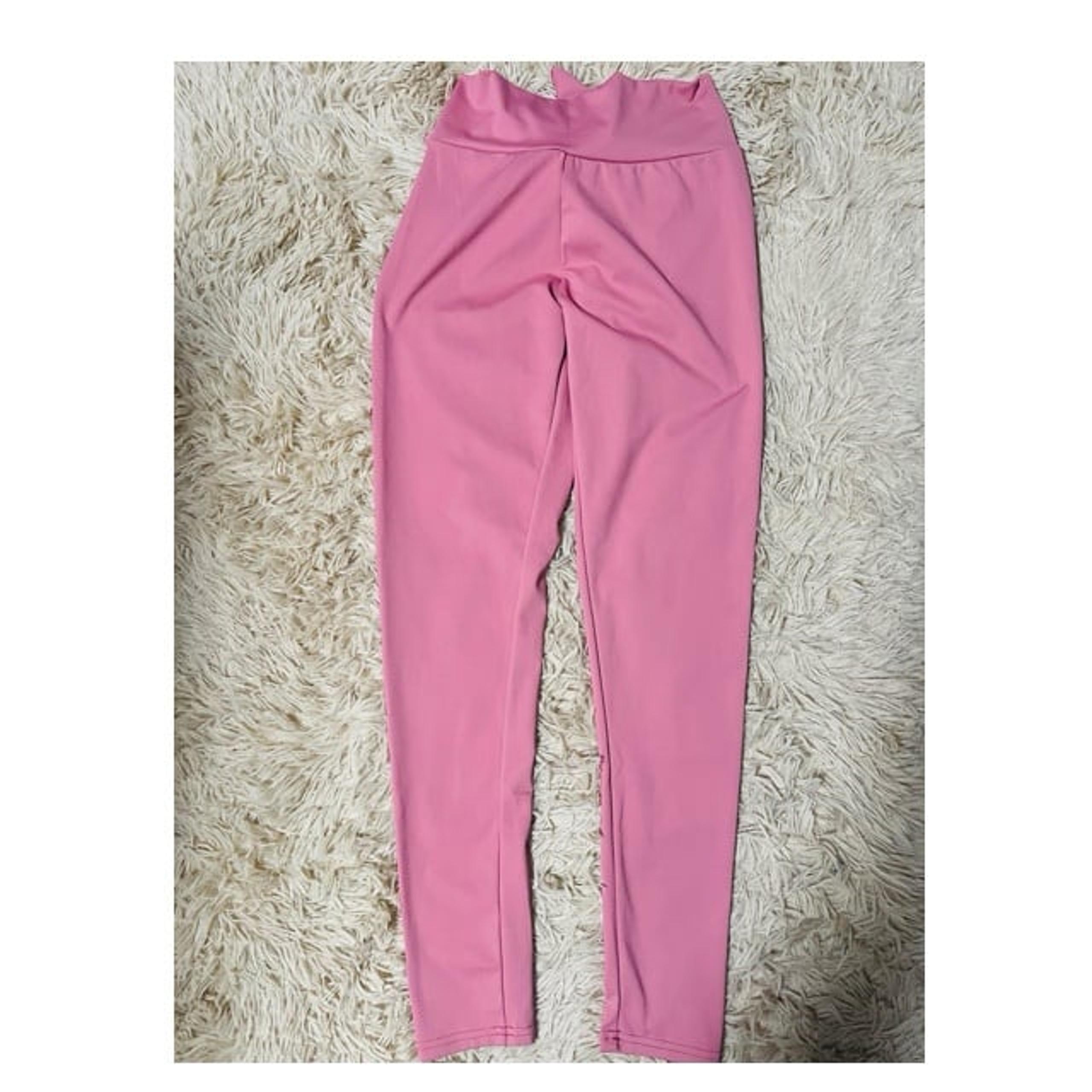 NWOT yoga Leggings size L color pink