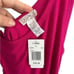 NWT L*Space Alana Ruched One Shoulder Knit Dress L In Bougainvillea