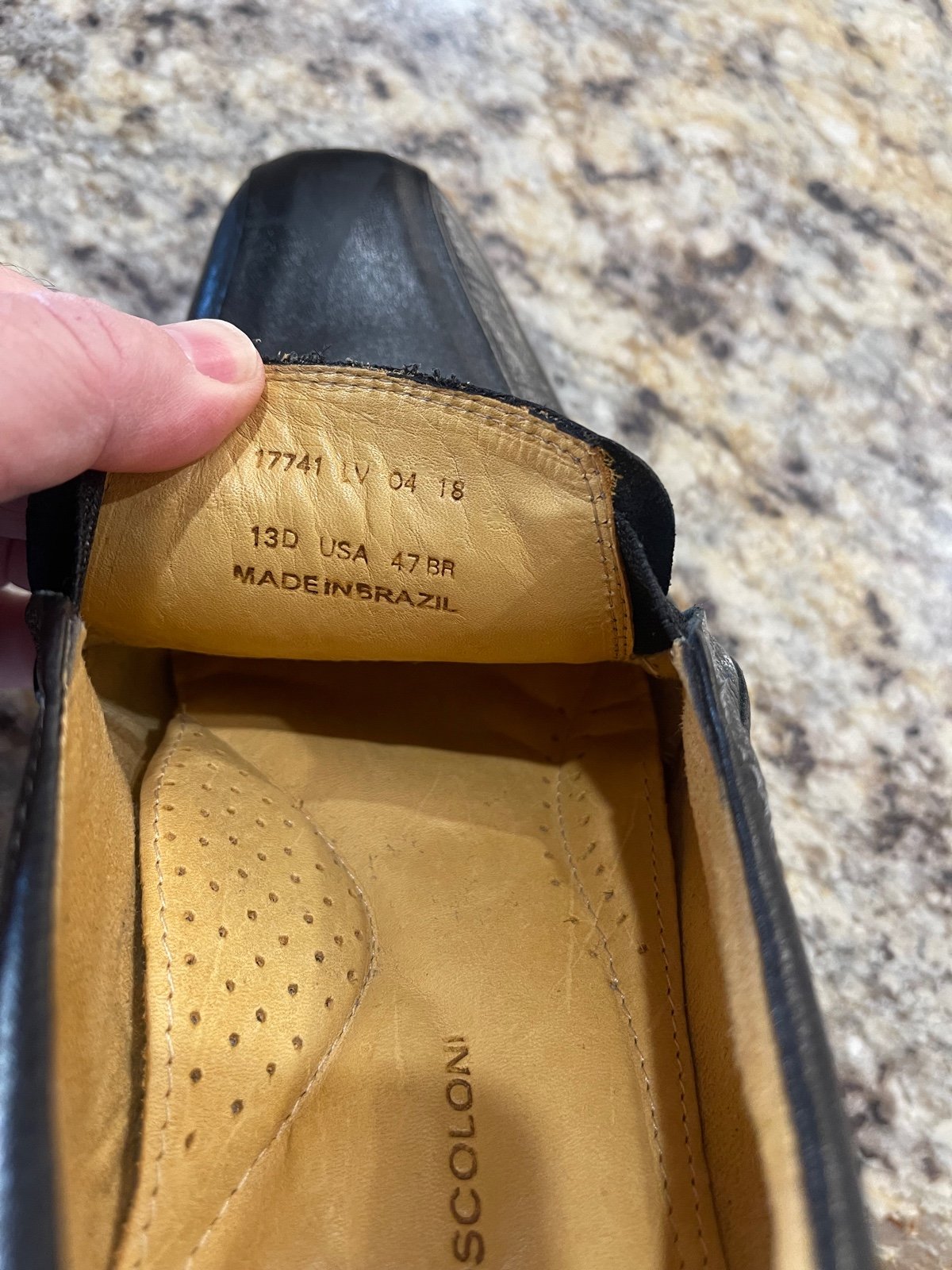 Men’s leather shoes