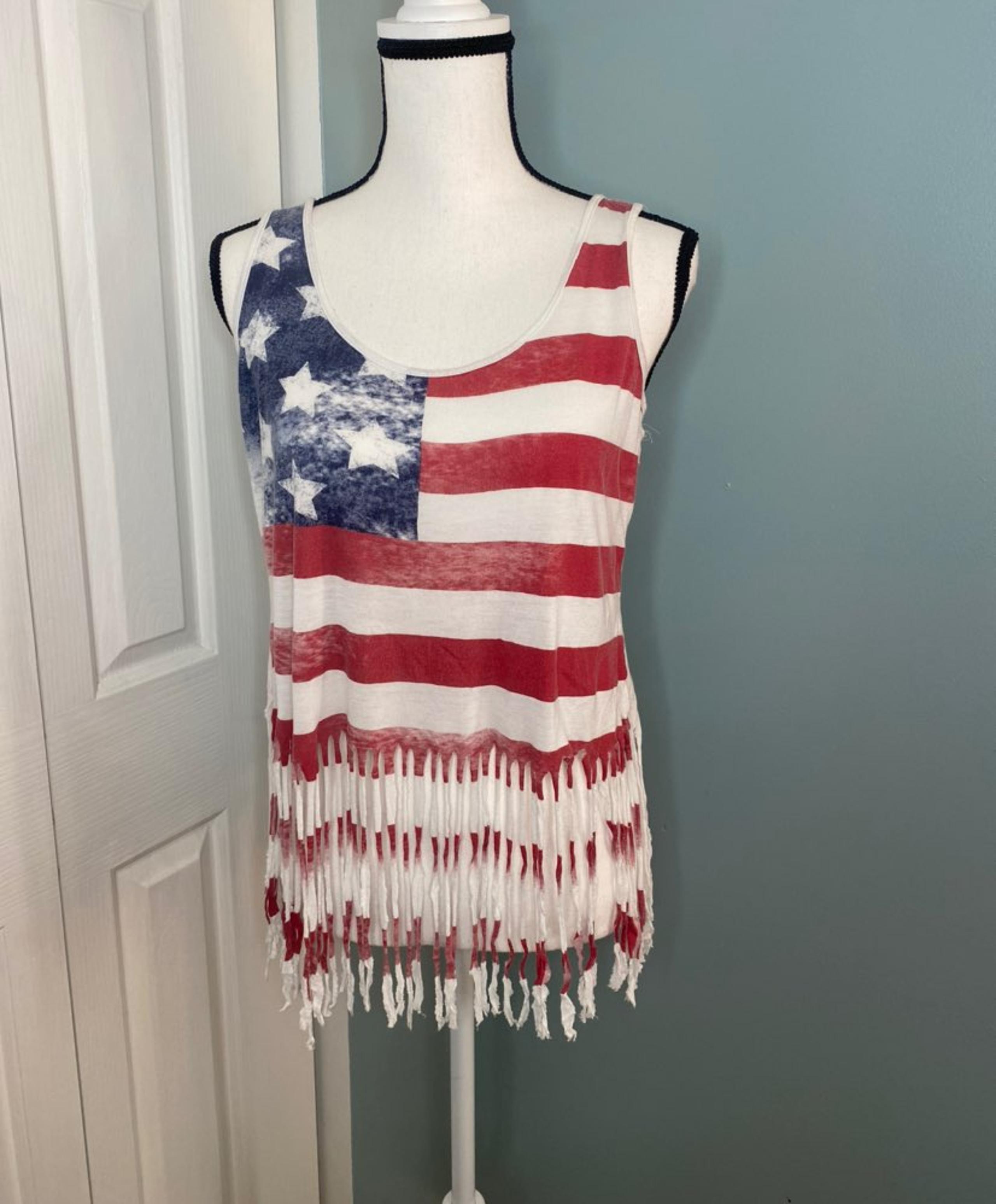 Spoiled American Flag Tank Top