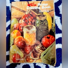 Vintage Cookbook 1972 Kerr Canning book vintage