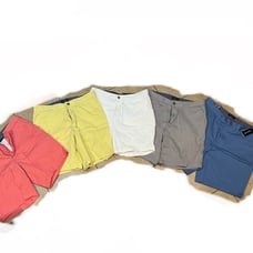 5 Nautica Flex Clipper Shorts Classic Fit Blue Gray Yellow White Men's 32W 8.5”