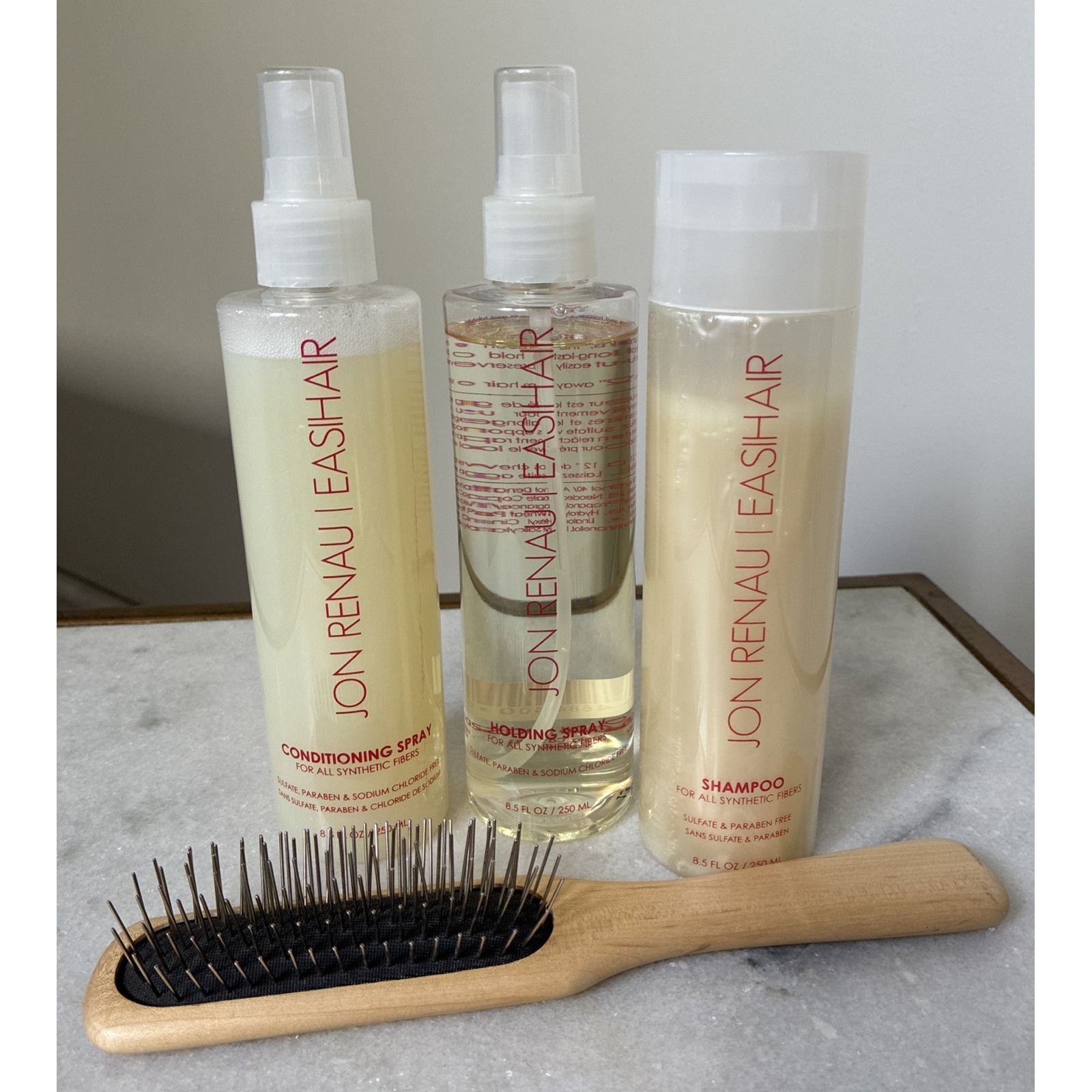 Jon Renau Synthetic Easicare Hair Treatment Kit - 4pc Kit - Synthetic Wigs Care