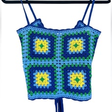 ZARA Crochet Top, small