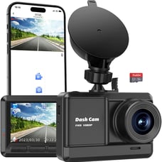 Dash Cam, FHD 1080P WiFi Dash Camera for Cars with 32GB SD Card