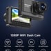 Dash Cam, FHD 1080P WiFi Dash Camera for Cars with 32GB SD Card