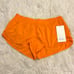 Lululemon Hotty Hots LR Short 2.5” Lined, Lit Orange, Size 14
