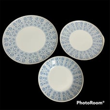 Heinrich H & C Blue Dutch China Dinnerwares & Dishes Germany