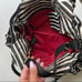 Kate Spade Striped Diaper Bag Shoulder Bag