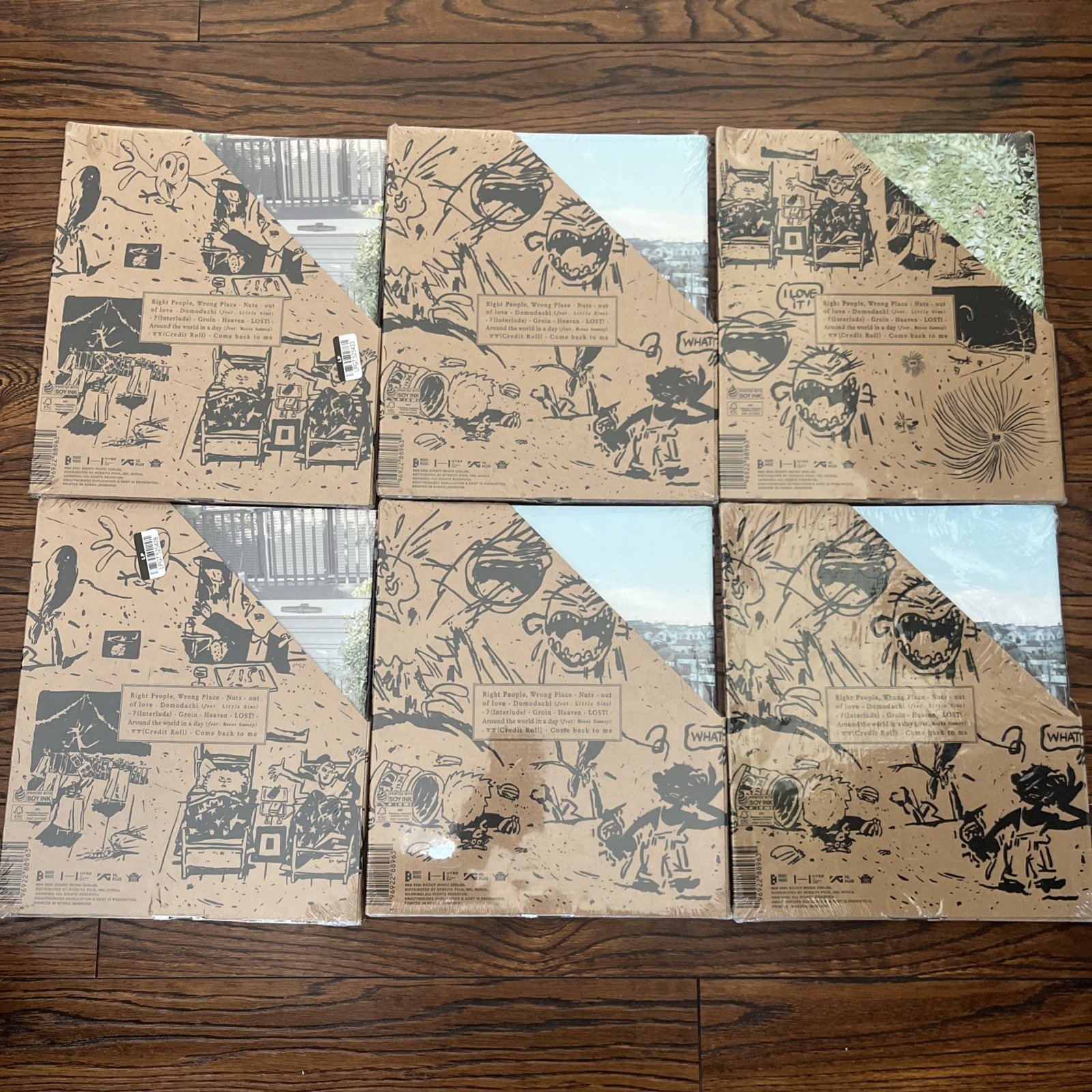 RM RIGHT PLACE, WRONG PERSON Solo 2nd Album Set Of 6 All Versions A B C *NEW*