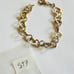 Heart Interlocking Bracelet VTG Italy Sterling Silver 925 Open Work Solid Rare