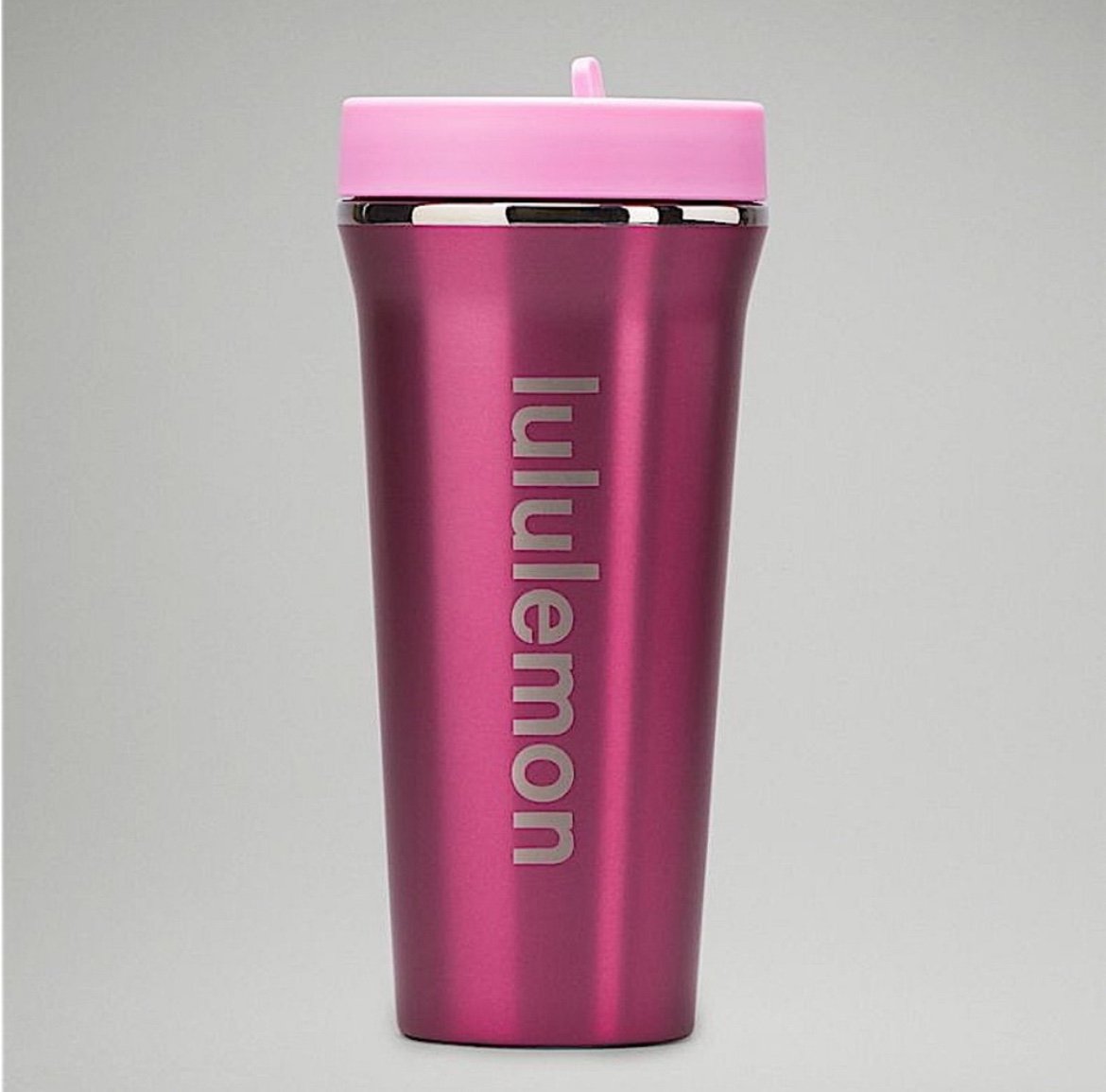 NWT Lululemon to go cup NWT Lululemon 24 oz Back to Life Tumbler attached straw