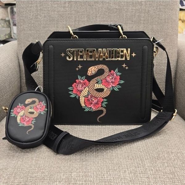NEW Steve Madden Dragon Bevelyn Handbag