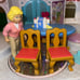 Little tikes formal dining chairs set of 2 & table