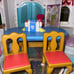 Little tikes formal dining chairs set of 2 & table
