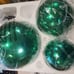 Valerie Parr Hill NEW Set of 3 Lit Indoor Outdoor Mercury Glass Spheres w/Timer