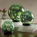 Valerie Parr Hill NEW Set of 3 Lit Indoor Outdoor Mercury Glass Spheres w/Timer