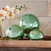 Valerie Parr Hill NEW Set of 3 Lit Indoor Outdoor Mercury Glass Spheres w/Timer