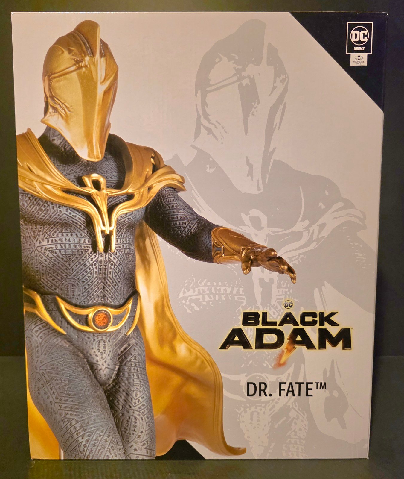 McFarlane Toys DC Direct Black Adam Dr. Fate statue mib
