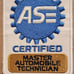 ASE Certified Master Automobile Technician Iron on patch 4 ct.