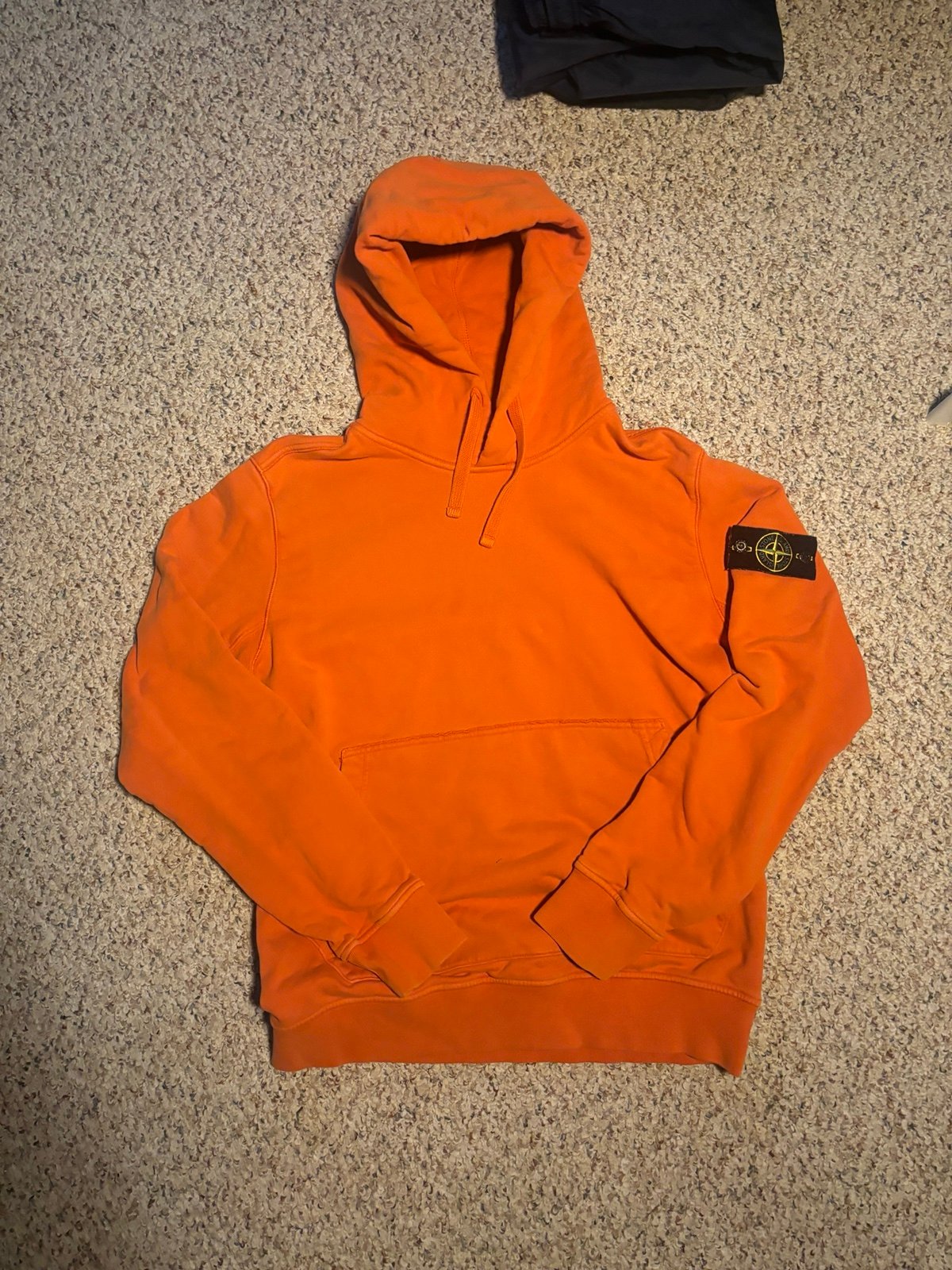 Stone Island Hoodie Orange Authentic Size XL