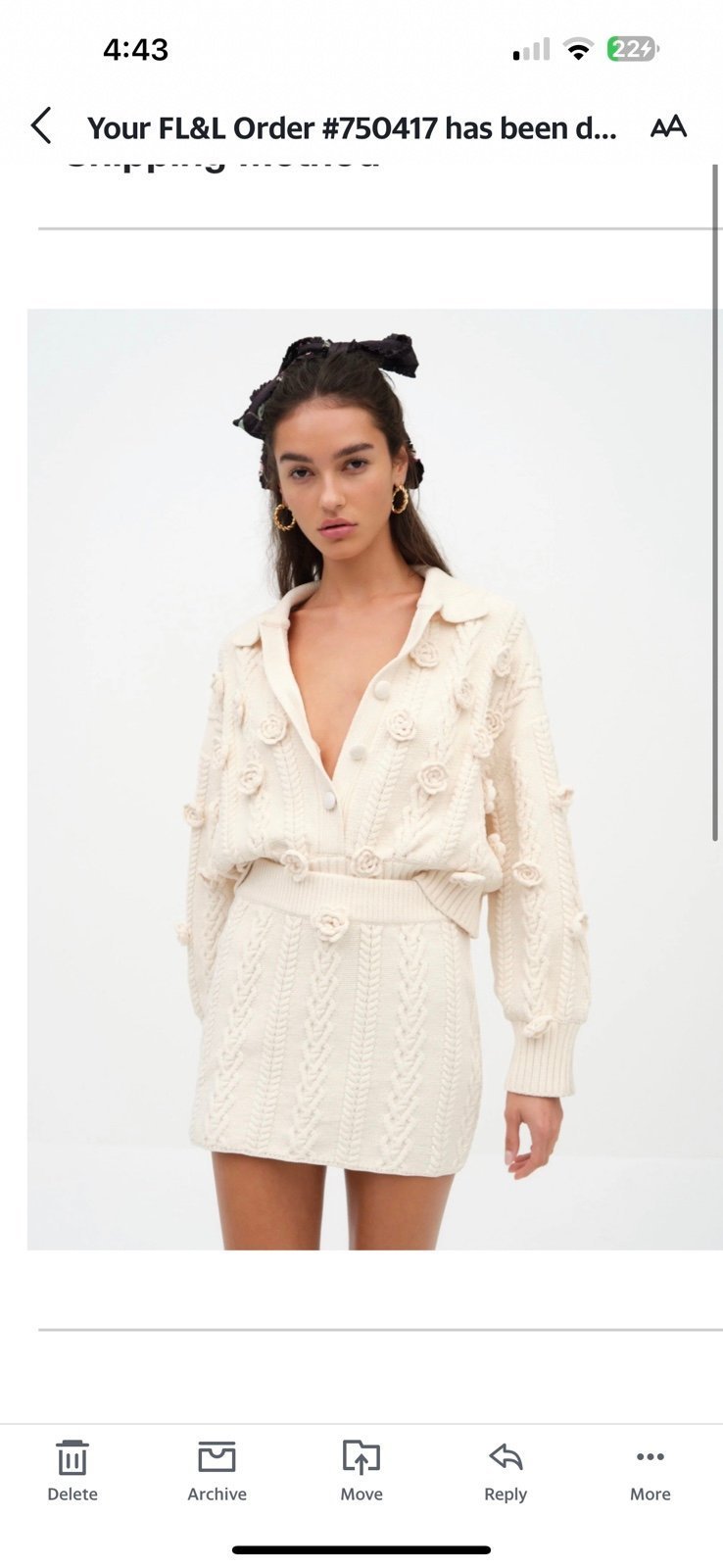 For Love and Lemons cropped plus size Mel Henley 2X