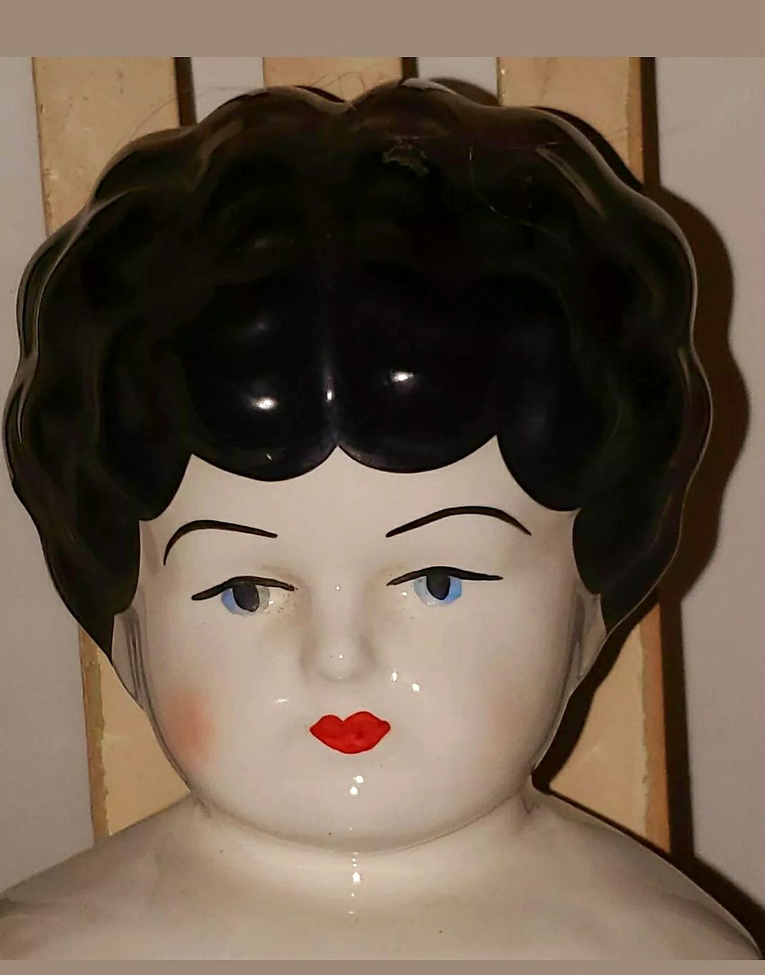 CHINA PORCELAIN HEAD DOLL 22