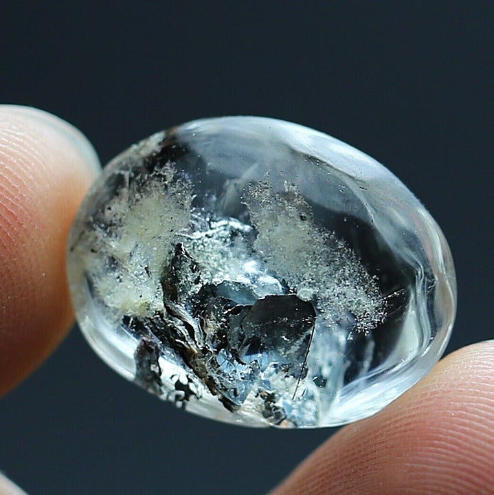 38.2Cts of Naturally Included Quartzite, Mineral Specimen. Mica Inclusion.