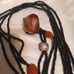 Ágata Necklace long beautiful brown