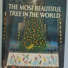 Vintage 1954 The Most Beautiful Tree In The World Children's Christmas Book