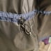 Navy blue raincoat