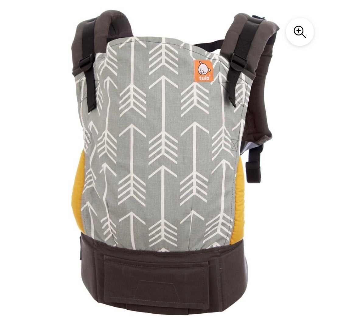 Tula Ergonomic Carrier - arrows / yellow