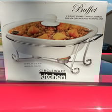 Circleware Kitchen 2 Qt. Oval Covered Bu